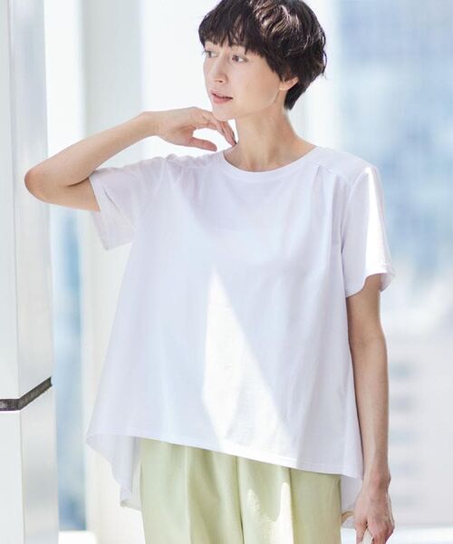 Dessin / デッサン カットソー | 【洗える】バックプリーツデザインカットソー | 詳細5