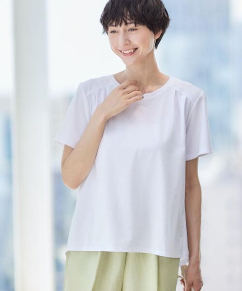 Dessin / デッサン カットソー | 【洗える】バックプリーツデザインカットソー | 詳細6