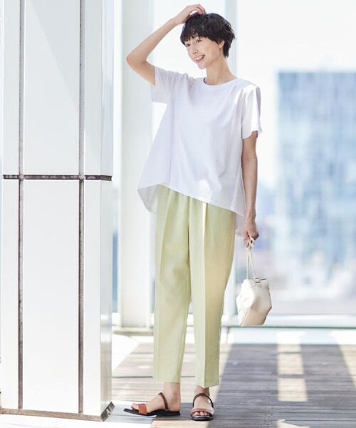 Dessin / デッサン カットソー | 【洗える】バックプリーツデザインカットソー | 詳細7