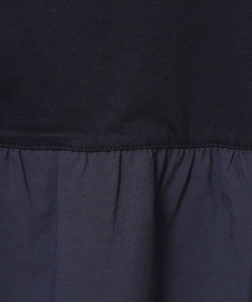 Dessin / デッサン カットソー | ◆【洗える】ラッフルドッキングカットソー | 詳細12