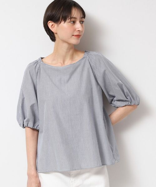 Dessin / デッサン シャツ・ブラウス | 【洗える】バッグギャザー入り五分袖ボリュームブラウス | 詳細15