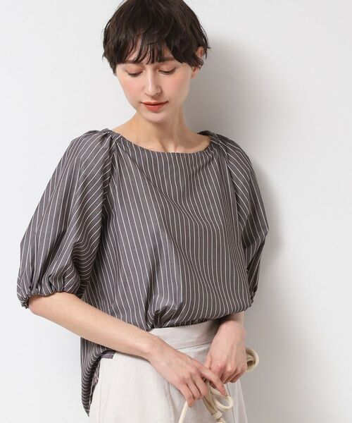 Dessin / デッサン シャツ・ブラウス | 【洗える】バッグギャザー入り五分袖ボリュームブラウス | 詳細19