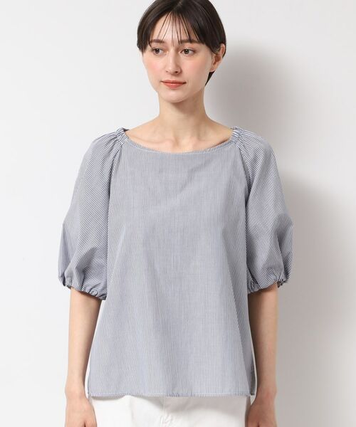 Dessin / デッサン シャツ・ブラウス | 【洗える】バッグギャザー入り五分袖ボリュームブラウス | 詳細22