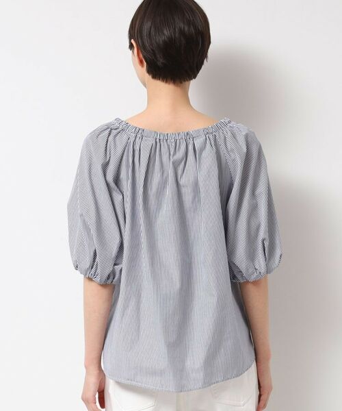 Dessin / デッサン シャツ・ブラウス | 【洗える】バッグギャザー入り五分袖ボリュームブラウス | 詳細24