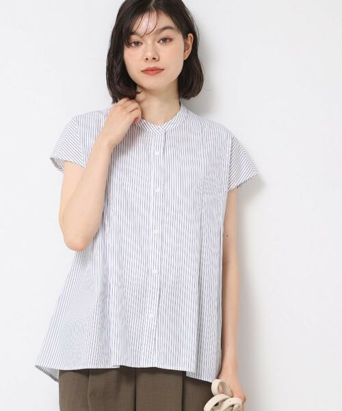 Dessin / デッサン シャツ・ブラウス | 【洗える】フレンチスリーブフレアーブラウス(XS~L) | 詳細5