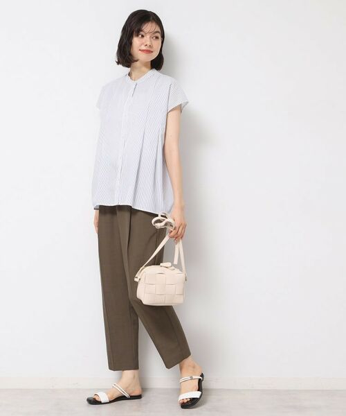 Dessin / デッサン シャツ・ブラウス | 【洗える】フレンチスリーブフレアーブラウス(XS~L) | 詳細7