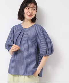 Dessin / デッサン シャツ・ブラウス | 【洗える】ギャザー入りバルーンスリーブブラウス