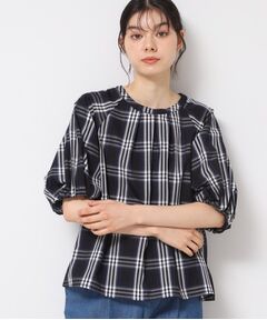 Dessin / デッサン シャツ・ブラウス | 【洗える】ギャザー入りバルーンスリーブブラウス