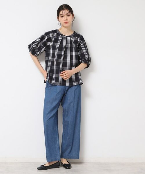 Dessin / デッサン シャツ・ブラウス | 【洗える】ギャザー入りバルーンスリーブブラウス | 詳細3