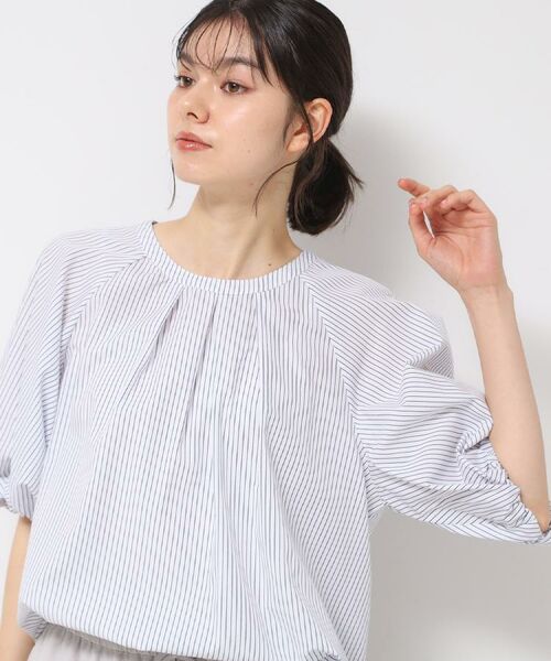 Dessin / デッサン シャツ・ブラウス | 【洗える】ギャザー入りバルーンスリーブブラウス | 詳細5