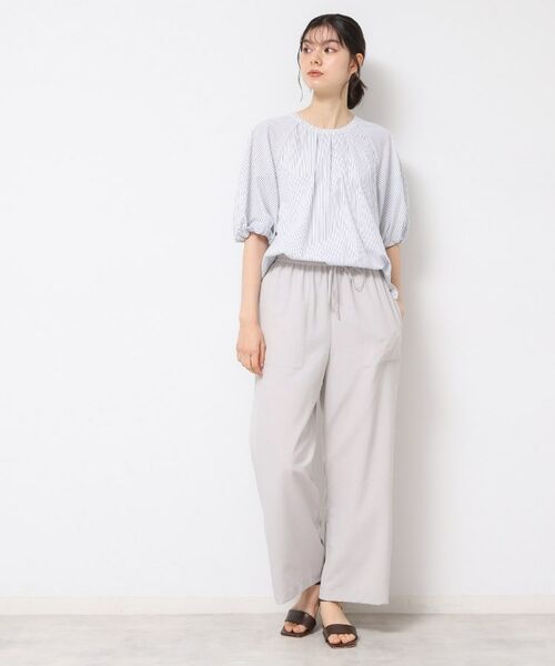 Dessin / デッサン シャツ・ブラウス | 【洗える】ギャザー入りバルーンスリーブブラウス | 詳細8