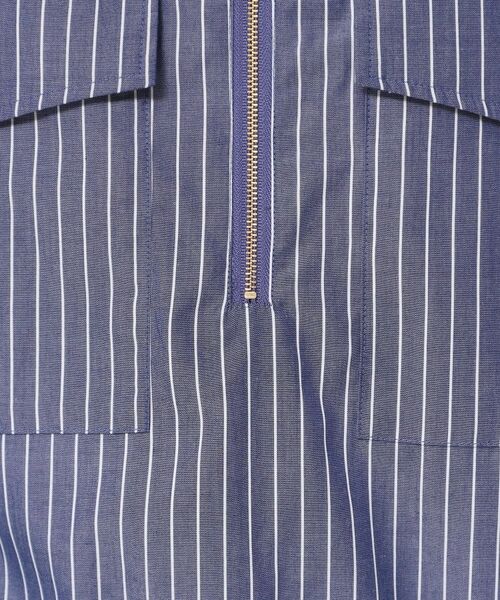 Dessin / デッサン シャツ・ブラウス | 【洗える】ハーフジップフーディーシャツ | 詳細11