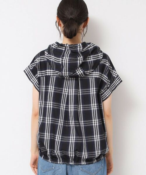 Dessin / デッサン シャツ・ブラウス | 【洗える】ハーフジップフーディーシャツ | 詳細14