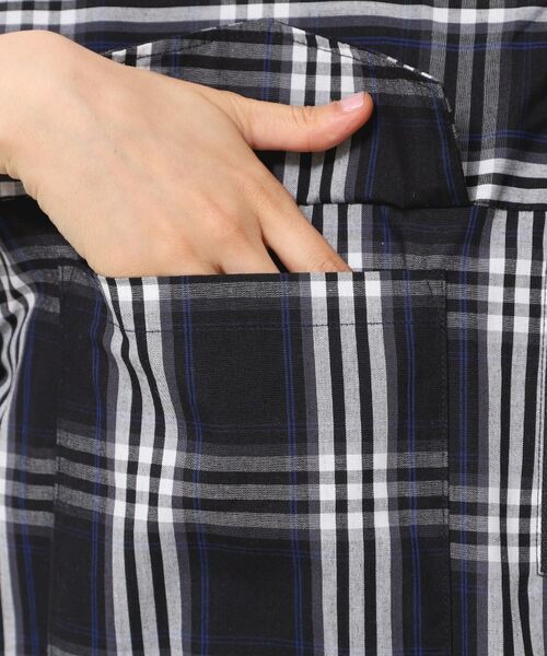 Dessin / デッサン シャツ・ブラウス | 【洗える】ハーフジップフーディーシャツ | 詳細16