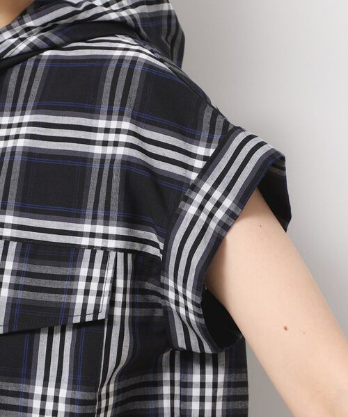 Dessin / デッサン シャツ・ブラウス | 【洗える】ハーフジップフーディーシャツ | 詳細17