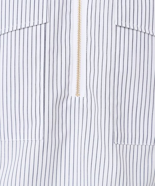 Dessin / デッサン シャツ・ブラウス | 【洗える】ハーフジップフーディーシャツ | 詳細8