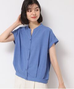 Dessin / デッサン シャツ・ブラウス | 【洗える】フレンチスリーブスキッパーシャツ（XS～L）