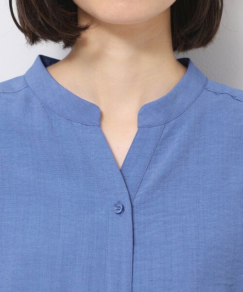 Dessin / デッサン シャツ・ブラウス | 【洗える】フレンチスリーブスキッパーシャツ(XS~L) | 詳細15