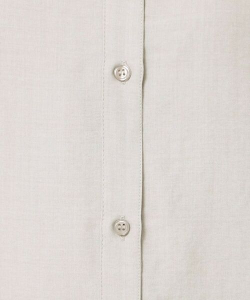 Dessin / デッサン シャツ・ブラウス | 【洗える】フレンチスリーブスキッパーシャツ(XS~L) | 詳細8