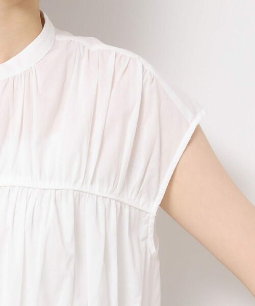 Dessin / デッサン シャツ・ブラウス | 【洗える】シャーリングペプラムブラウス | 詳細17