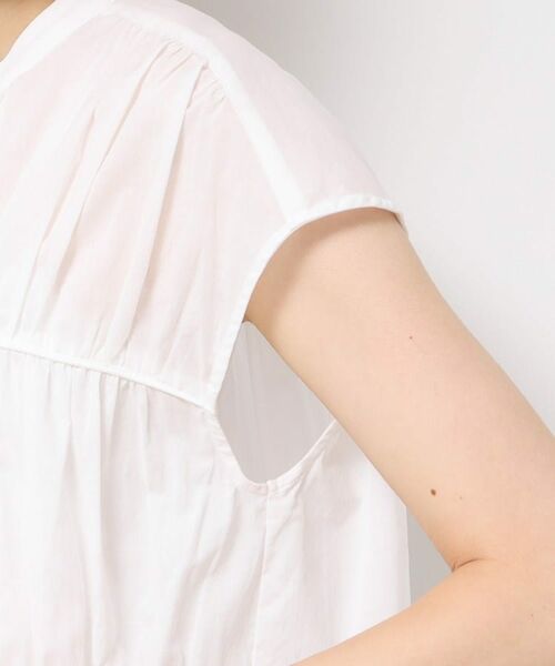 Dessin / デッサン シャツ・ブラウス | 【洗える】シャーリングペプラムブラウス | 詳細18