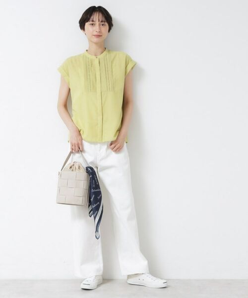 Dessin / デッサン シャツ・ブラウス | 【洗える】ピンタックデザインフレンチスリーブブラウス | 詳細10