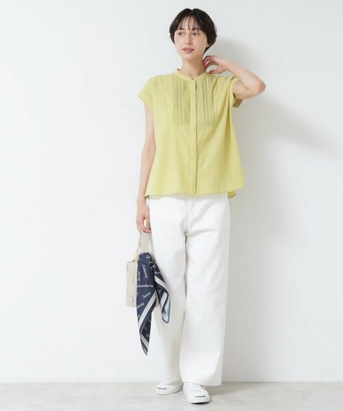 Dessin / デッサン シャツ・ブラウス | 【洗える】ピンタックデザインフレンチスリーブブラウス | 詳細11