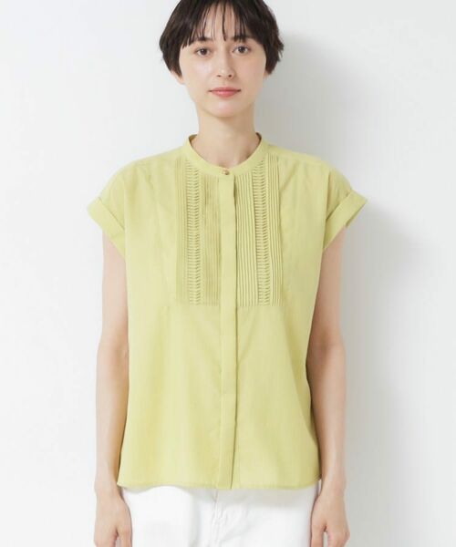 Dessin / デッサン シャツ・ブラウス | 【洗える】ピンタックデザインフレンチスリーブブラウス | 詳細13