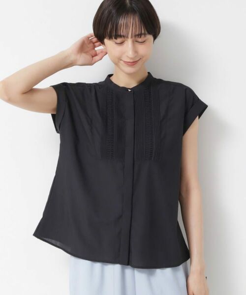 Dessin / デッサン シャツ・ブラウス | 【洗える】ピンタックデザインフレンチスリーブブラウス | 詳細5