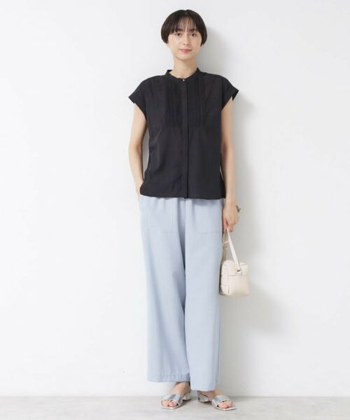 Dessin / デッサン シャツ・ブラウス | 【洗える】ピンタックデザインフレンチスリーブブラウス | 詳細6