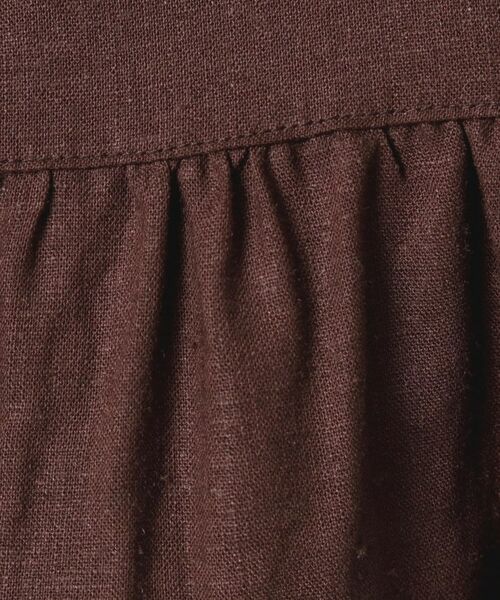 Dessin / デッサン シャツ・ブラウス | 【洗える】レーヨン麻フリルスリーブブラウス | 詳細12