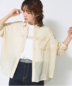 Dessin / デッサン シャツ・ブラウス | 【洗える】シアーシャンブレーシャツ