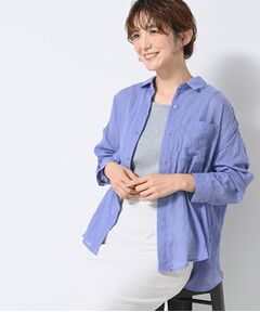 Dessin / デッサン シャツ・ブラウス | 【洗える】シアーシャンブレーシャツ
