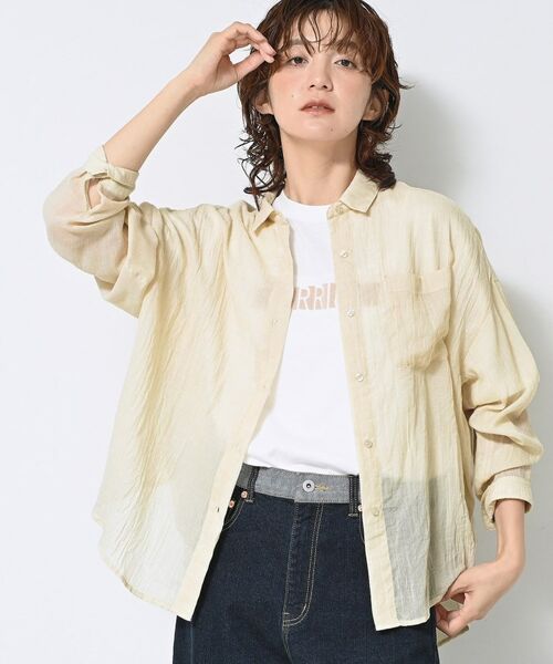 Dessin / デッサン シャツ・ブラウス | 【洗える】シアーシャンブレーシャツ | 詳細17