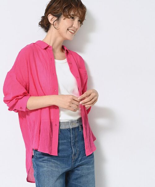 Dessin / デッサン シャツ・ブラウス | 【洗える】シアーシャンブレーシャツ | 詳細21