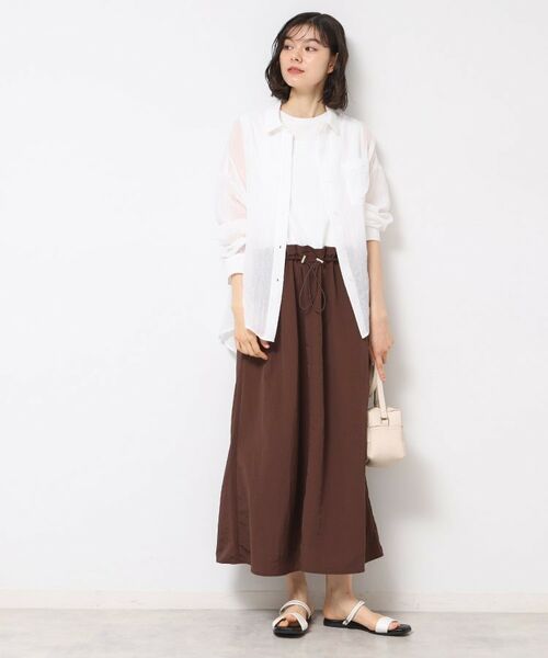 Dessin / デッサン シャツ・ブラウス | 【洗える】シアーシャンブレーシャツ | 詳細3