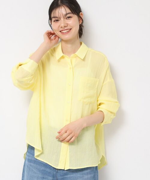 Dessin / デッサン シャツ・ブラウス | 【洗える】シアーシャンブレーシャツ | 詳細5