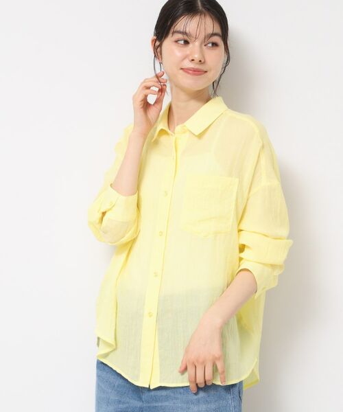 Dessin / デッサン シャツ・ブラウス | 【洗える】シアーシャンブレーシャツ | 詳細6