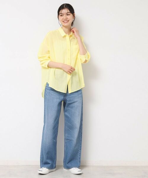 Dessin / デッサン シャツ・ブラウス | 【洗える】シアーシャンブレーシャツ | 詳細7