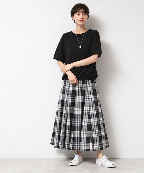 Dessin / デッサン カットソー | 【洗える】カットジョーゼットリラクシーブラウス | 詳細7