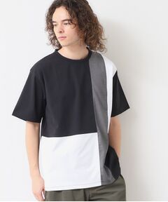 Dessin / デッサン Tシャツ | 【洗える】ブロック切り替えTシャツ