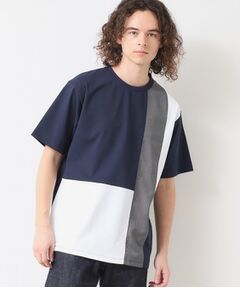 Dessin / デッサン Tシャツ | 【洗える】ブロック切り替えTシャツ