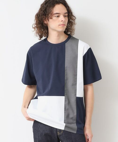 Dessin / デッサン Tシャツ | 【洗える】ブロック切り替えTシャツ | 詳細10