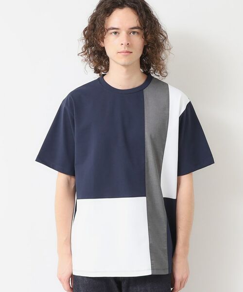 Dessin / デッサン Tシャツ | 【洗える】ブロック切り替えTシャツ | 詳細13