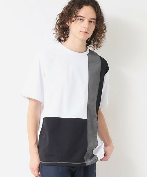 Dessin / デッサン Tシャツ | 【洗える】ブロック切り替えTシャツ | 詳細2