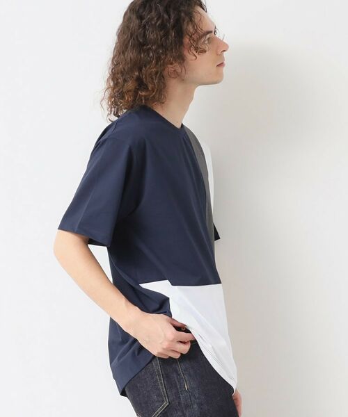 Dessin / デッサン Tシャツ | 【洗える】ブロック切り替えTシャツ | 詳細9