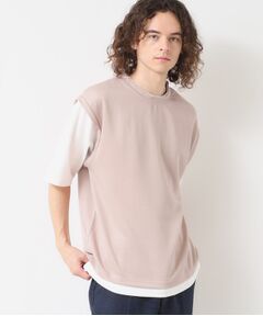 Dessin / デッサン カットソー | 【洗える】レイヤードライクTシャツ