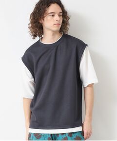 Dessin / デッサン カットソー | 【洗える】レイヤードライクTシャツ