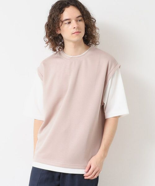 Dessin / デッサン カットソー | 【洗える】レイヤードライクTシャツ | 詳細5