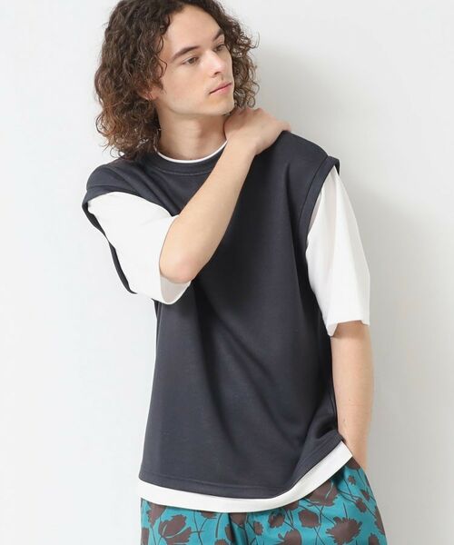 Dessin / デッサン カットソー | 【洗える】レイヤードライクTシャツ | 詳細9